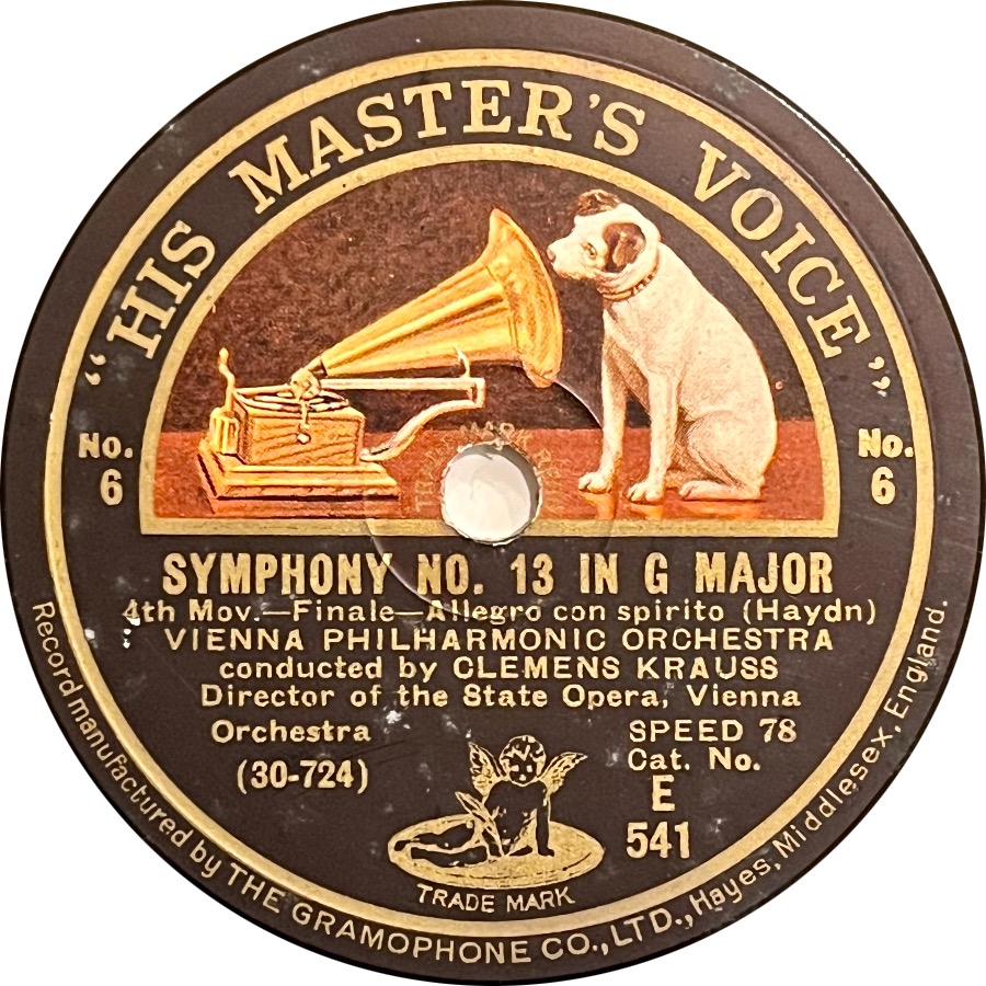クレデンザ1926×78rpmの邂逅CD-Rシリーズ Vol.18クレメンス